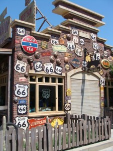 Route 66 is venerated at the new Cars Land attraction at California Adventure Park in Anaheim. Photo S. Valle