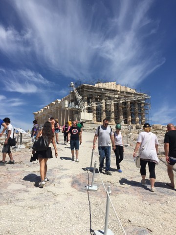 Acropolis and Parthenon. Athens, Greece. 