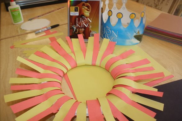 The Lion King DIY Mask Craft Project