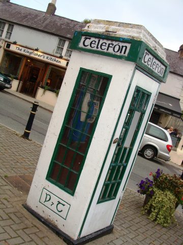Powerscourt Ireland 2011 Phone box