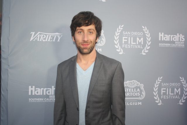 The Big Band Theory actor Simon Helberg at San Diego Film Festival. Photo S. Valle