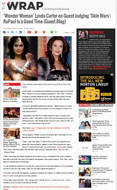 The Wrap Lynda Carter SS
