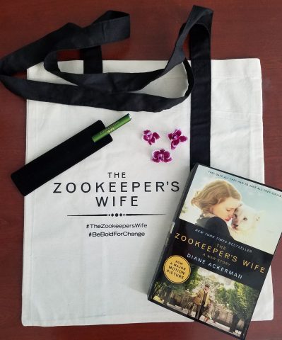 The Zookeeper's Wife Book, Bag and Pen Giveaway