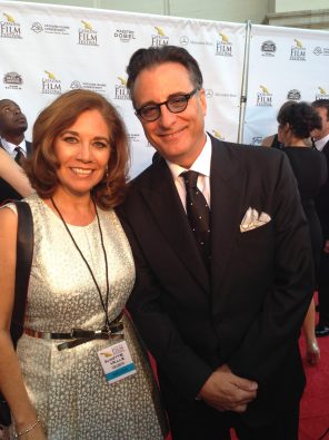 Andy Garcia and Suzette Valle at the CFF