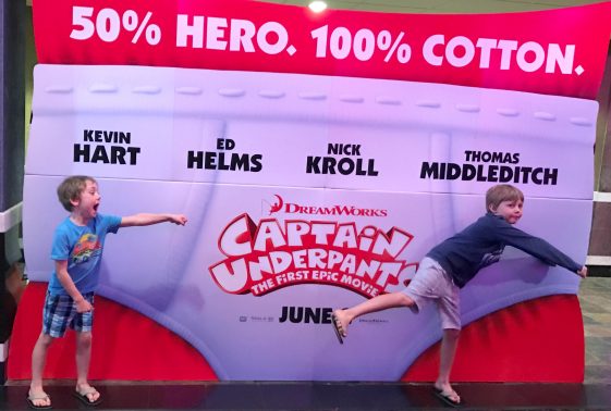 Captain Underpants Photo Rebecca West