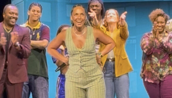 Alicia Keys Appears on Stage in San Diego for Hell's Kitchen Musical Opening Night
