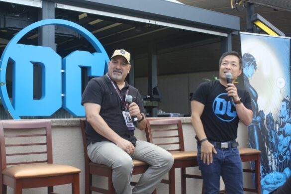 DC Entertainment's Dan Didio and Jim Lee at Comic-Con 2017.Photo S. Valle