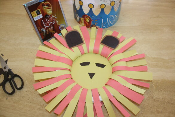 The Lion King DIY Mask Craft Project