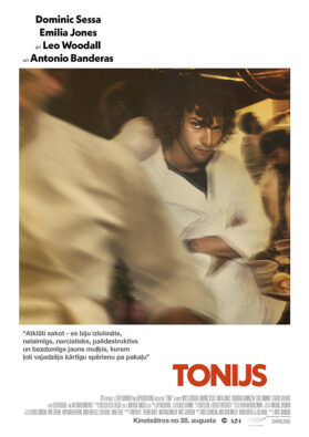 Official poster for Tony, A24's coming-of-age film about young Anthony Bourdain starring Dominic Sessa.