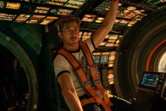 Ryan Gosling stars as Ryland Grace in PROJECT HAIL MARY, from Amazon MGM Studios.