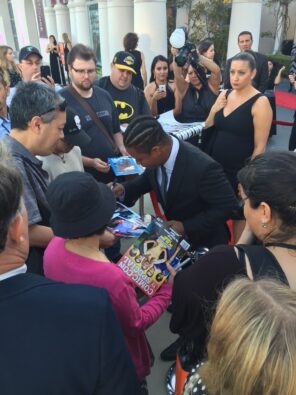 Jason Mitchell signs autographs at the San Diego Film Festival 2016. Photo S. Valle