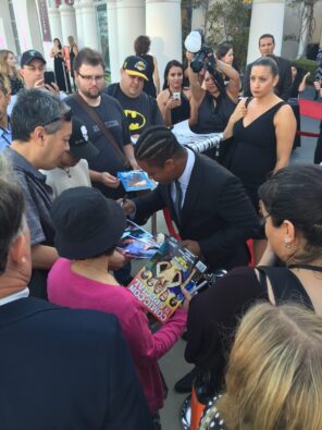 Jason Mitchell signs autographs at the San Diego Film Festival 2016. Photo S. Valle