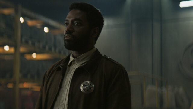 Sheriff Billings investigates Orla Kent's suspicious death in Silo Season 3 Episode 4.