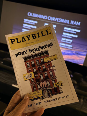 San Diego Film Festival The Debut Playbill