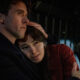 Daniel Keene holds Helen Drew as they share a quiet moment in Silo Season 3 Episode 8, Gray Goo.