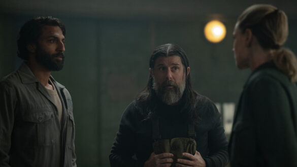 Lukas Kyle and Patrick Kennedy prepare to leave Silo 18