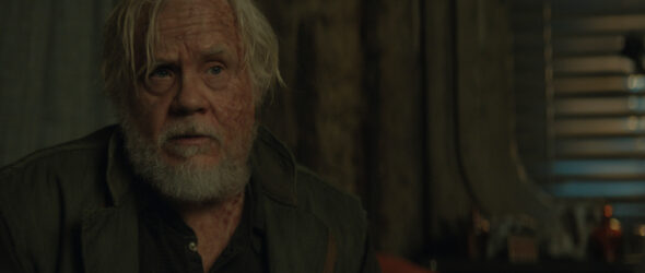 Bernard Holland recovers inside Martha Walker's workshop in Silo Season 3 Episode 6.
