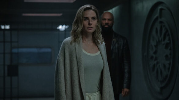 Rebecca Ferguson and Common in "Silo" premiering July 3rd on Apple TV