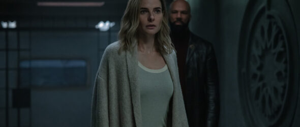 Rebecca Ferguson and Common in "Silo" premiering July 3rd on Apple TV