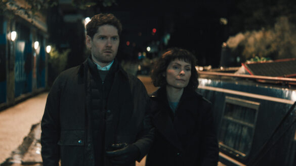 Slow Horses Kyle Soller and MyAnna Buring S6 Ep1